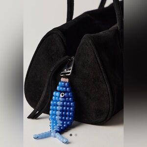 Free People Beaded Fish Charm